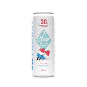 Joyburst Clear Protein Drink - Icy Pop Flavour - 4ct