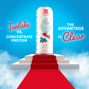 Joyburst Clear Protein Drink - Icy Pop Flavour - 4ct