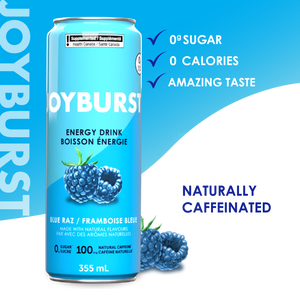 *While Supplies Last*  Joyburst Energy Drink Blue Raz - 12 pack