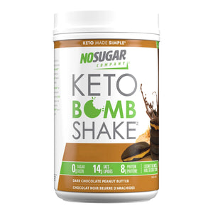 No Sugar Peanut Butter Keto Bomb Shake