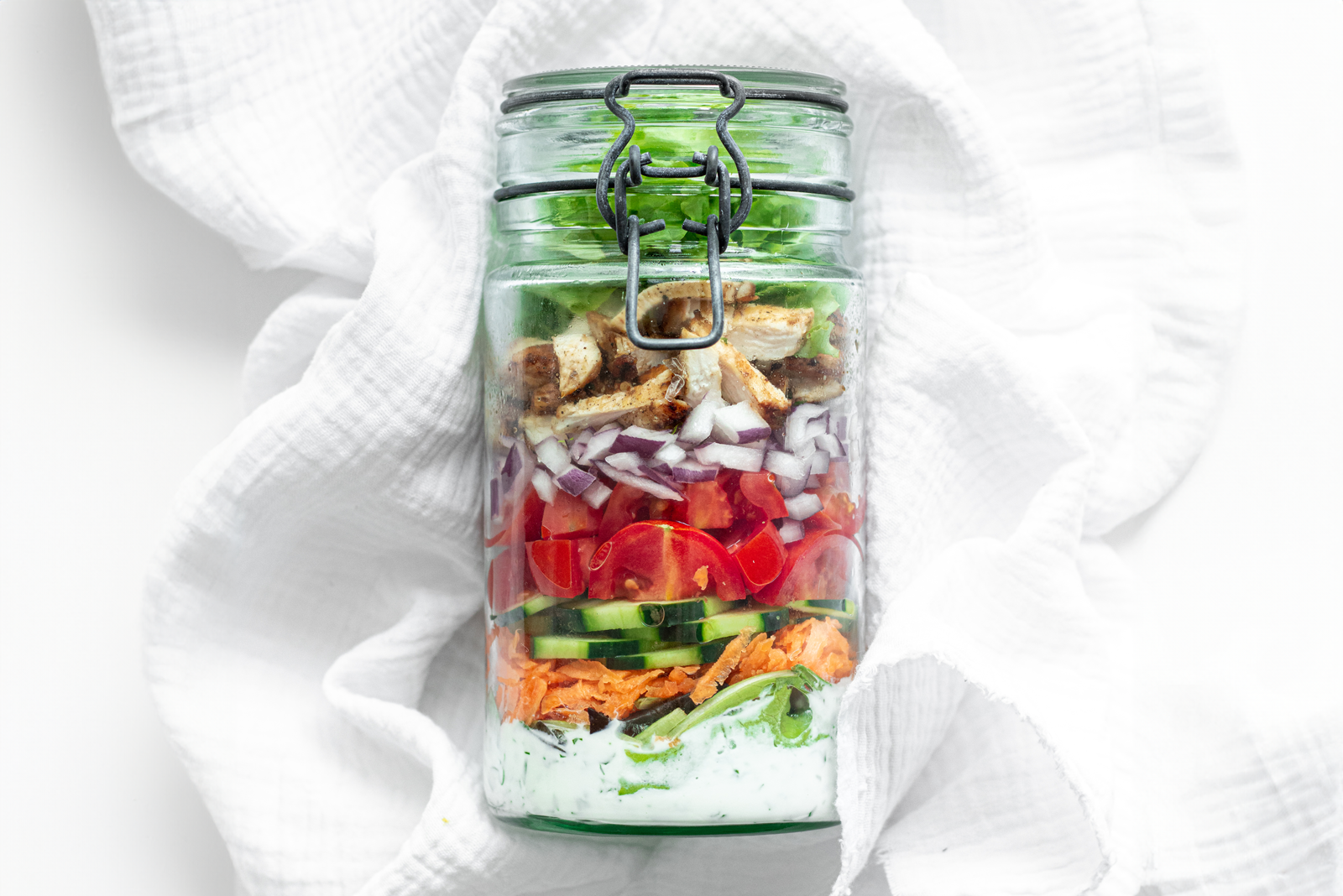 Chicken Salad in a Jar