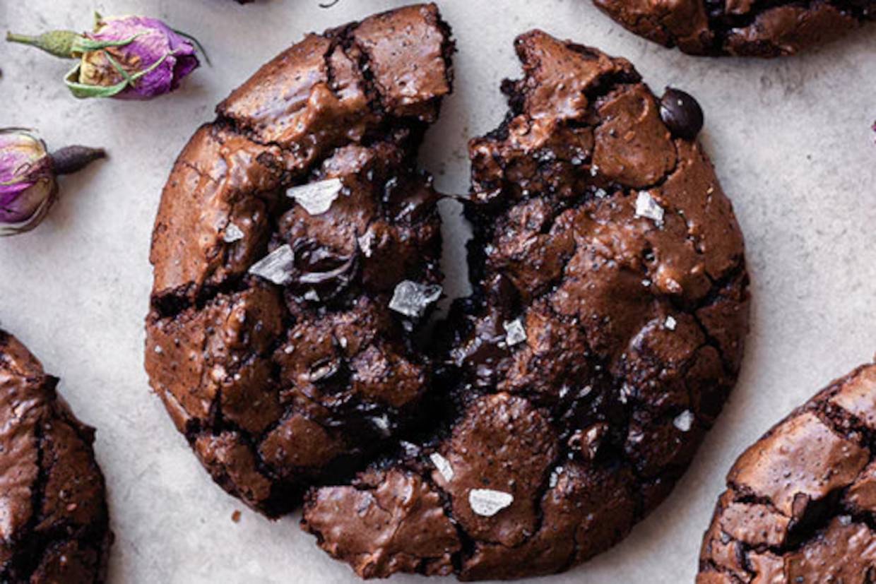 No Sugar Company's chocolate brownies