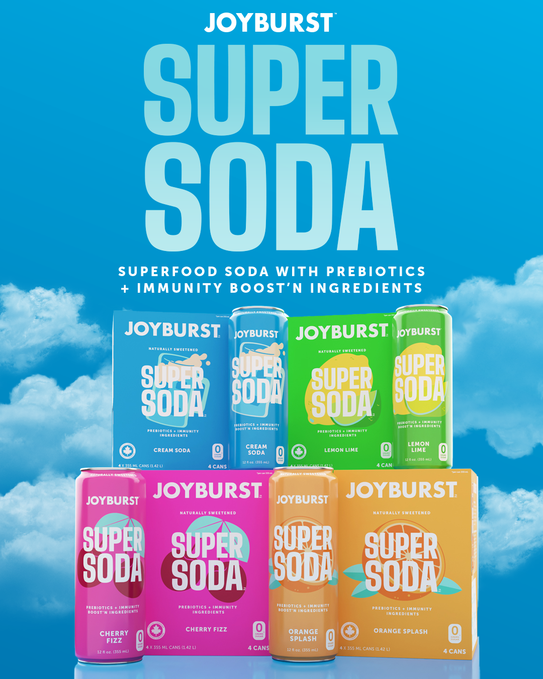 NEW! Joyburst Supersoda