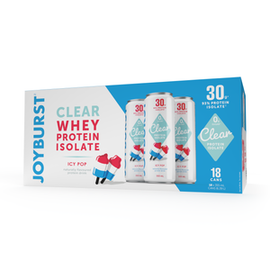 Joyburst Clear Protein Drink - Icy Pop Flavour - 18 pack