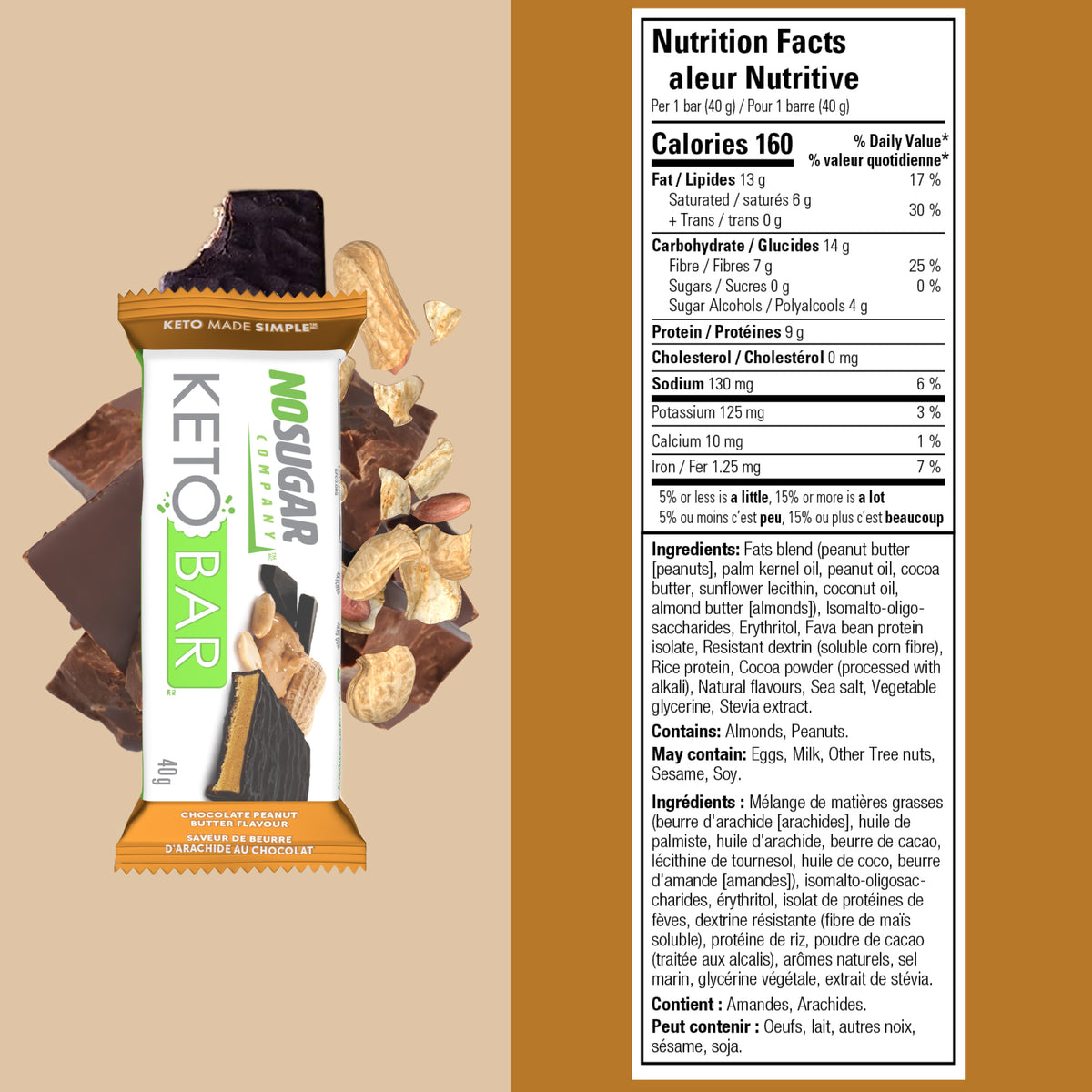 No Sugar Keto Bar Variety Pack - 2 pack x 12 bars