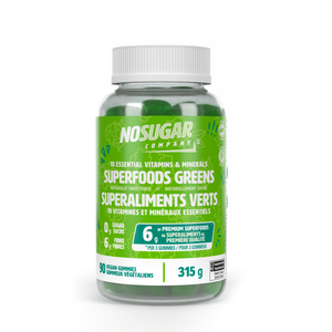 NEW! No Sugar Supergreens Gummies - 2x pack