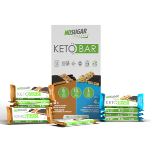 No Sugar Keto Bar Variety Pack - 2 pack x 12 bars