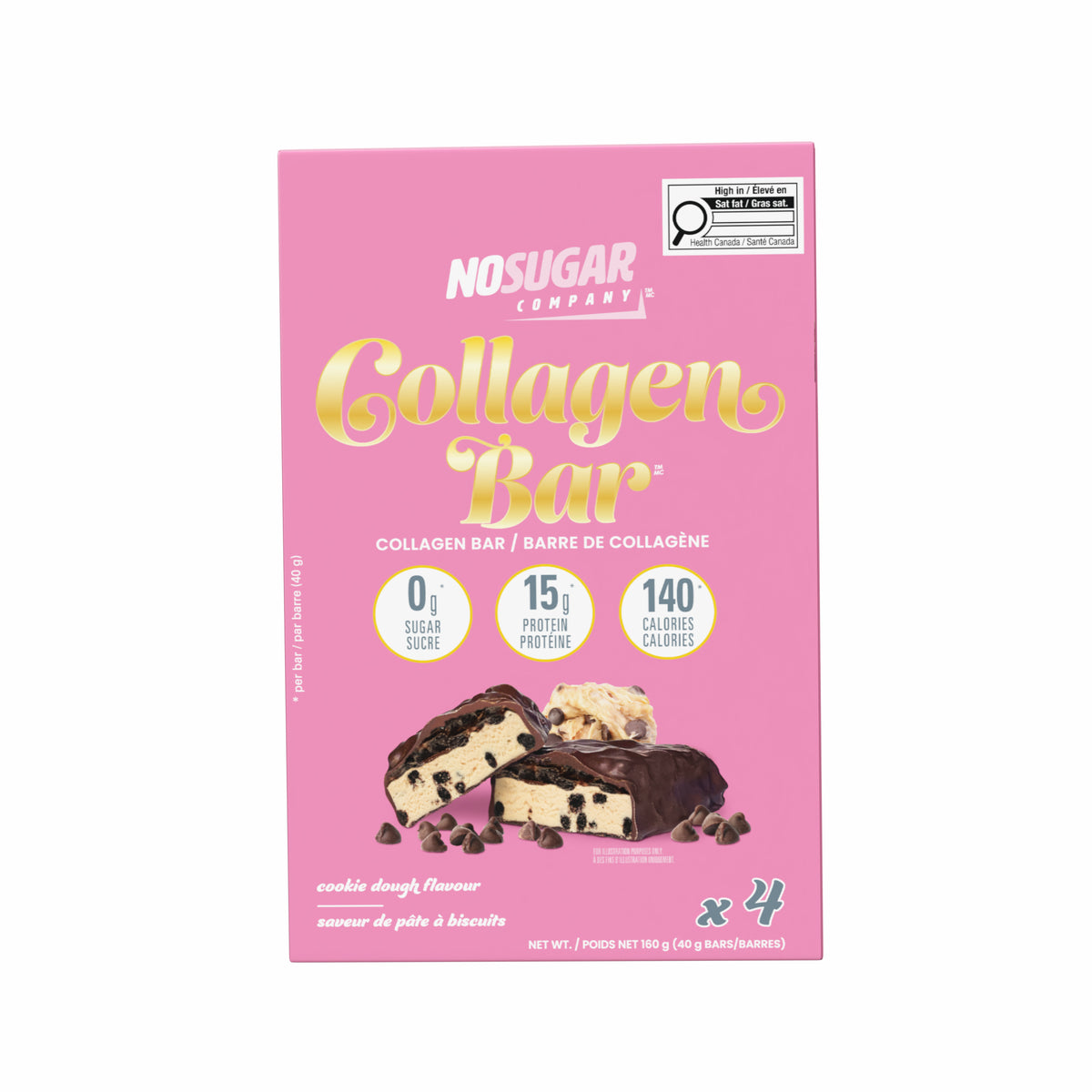 Collagen Bar - Cookies and Cream - 12 Bars (3x4ct)