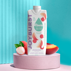 Joyburst Renew Hydration White Peach Lychee - 12pk