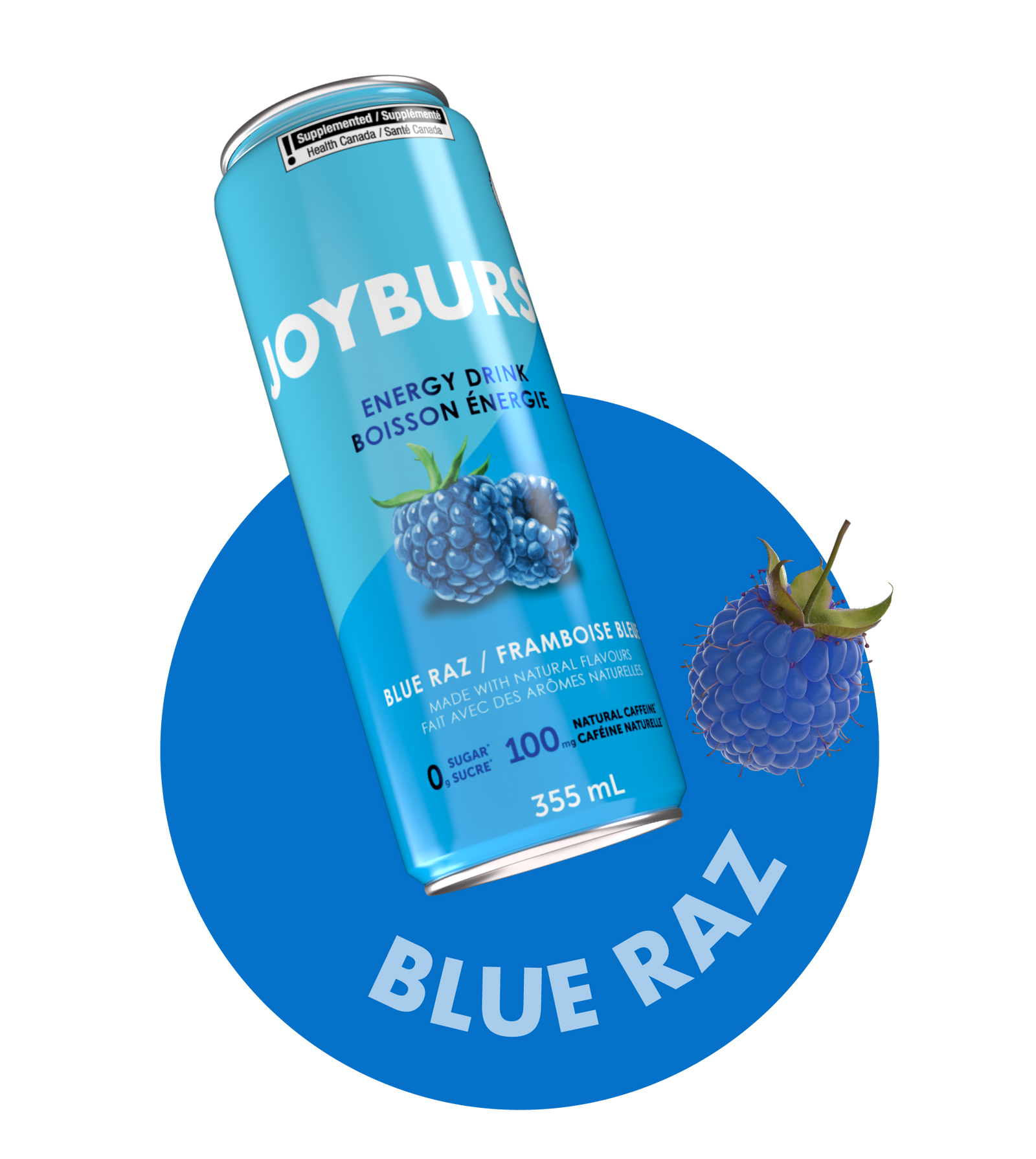 *While Supplies Last*  Joyburst Energy Drink Blue Raz - 12 pack