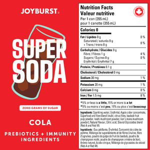 Joyburst Super Soda - Cola 12 pack (3x4ct)