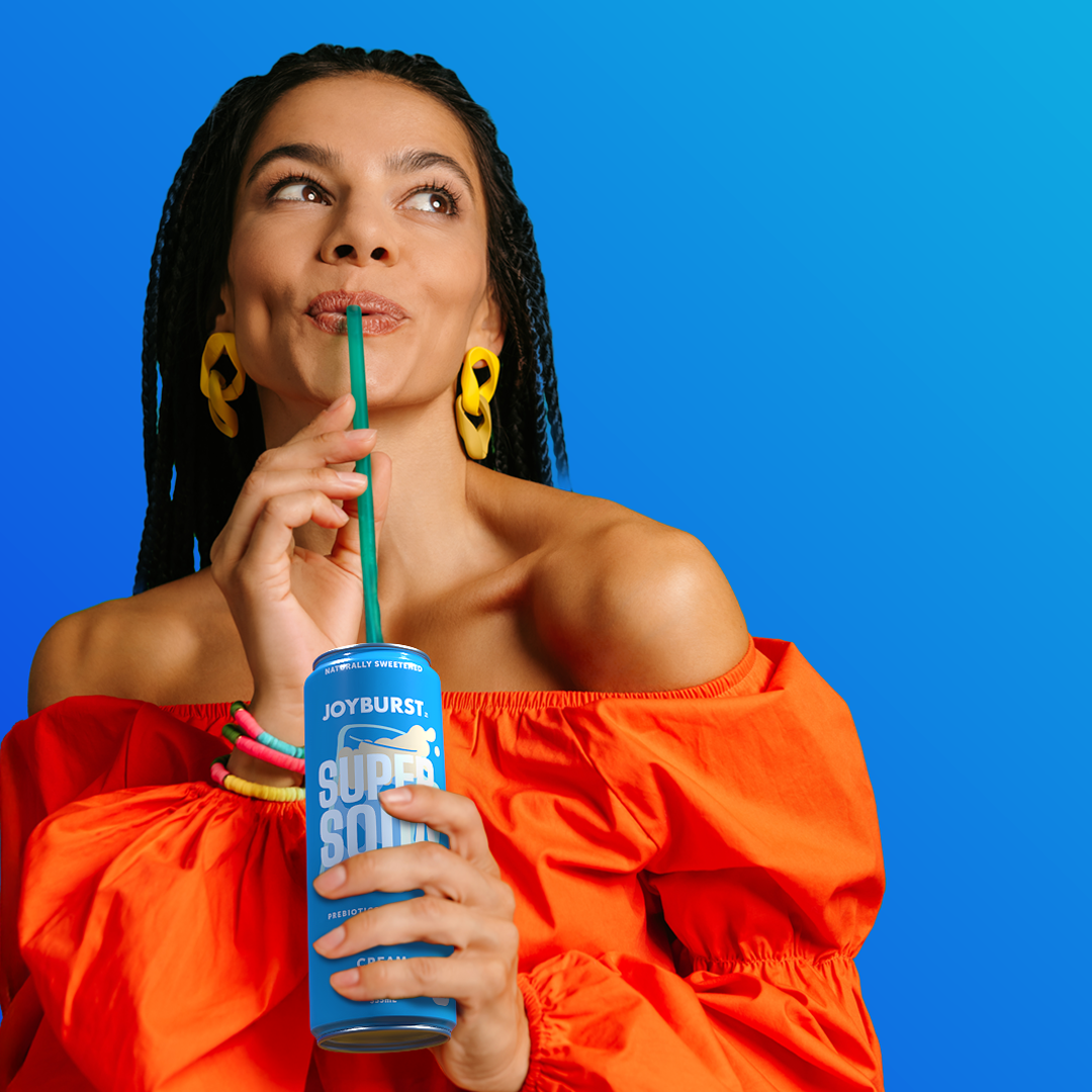 Joyburst Super Soda -  Cream Soda 12 pack (3x4ct)