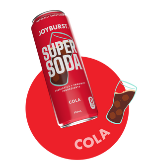 Joyburst Super Soda - Cola 12 pack (3x4ct)