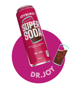 Joyburst Super Soda - Dr Joy 12 pack (3x4ct)