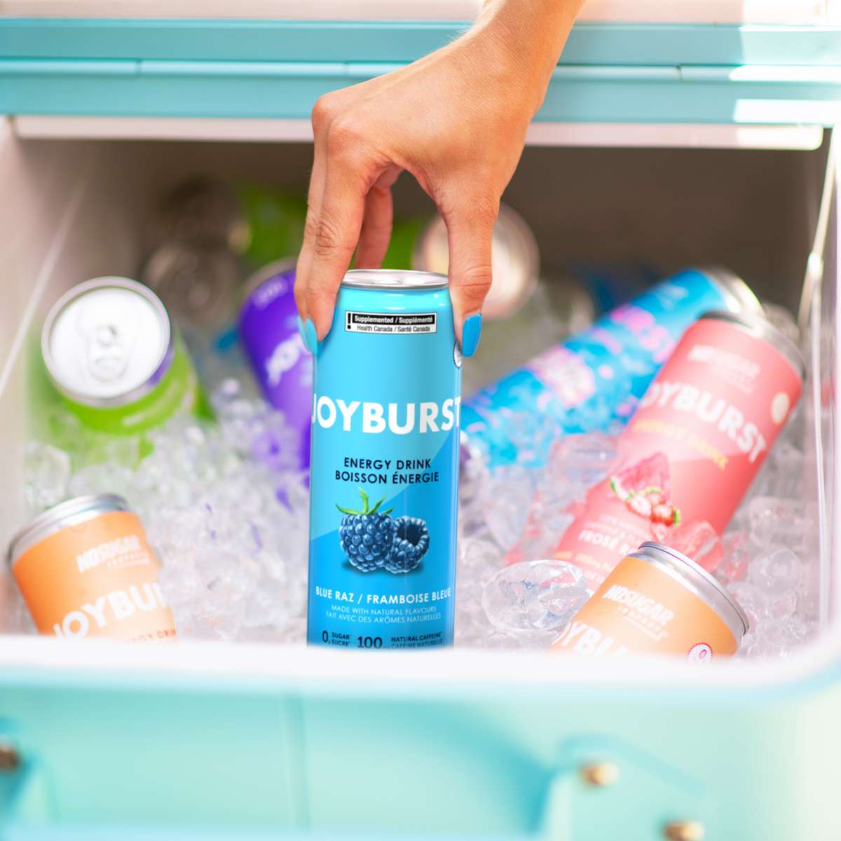 *While Supplies Last*  Joyburst Energy Drink Blue Raz - 12 pack