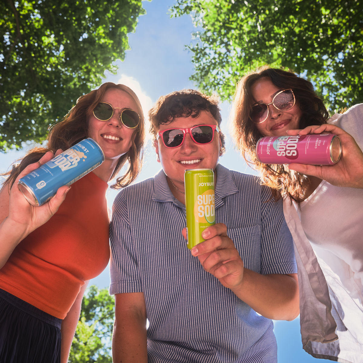 Joyburst Super Soda -  Cream Soda 12 pack (3x4ct)