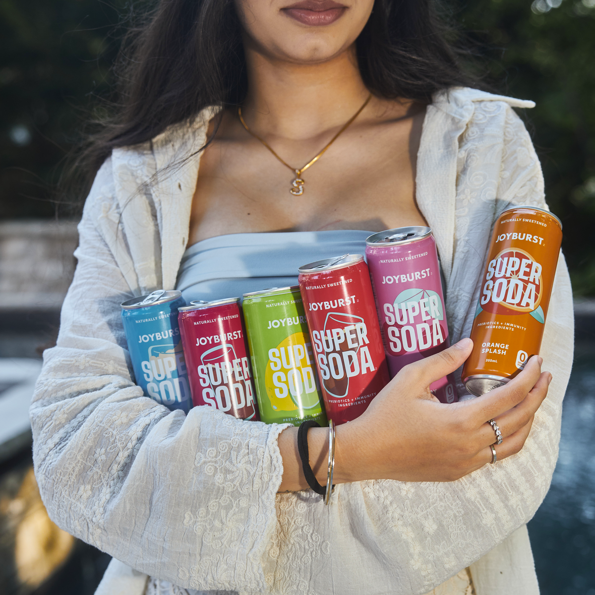 Joyburst Super Soda - Orange Splash 12 pack (3x4ct)