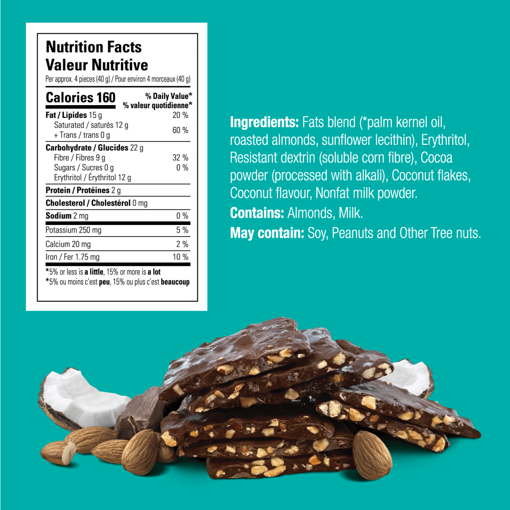 Shop Almond, Coconut Keto Krax | The No Sugar Company