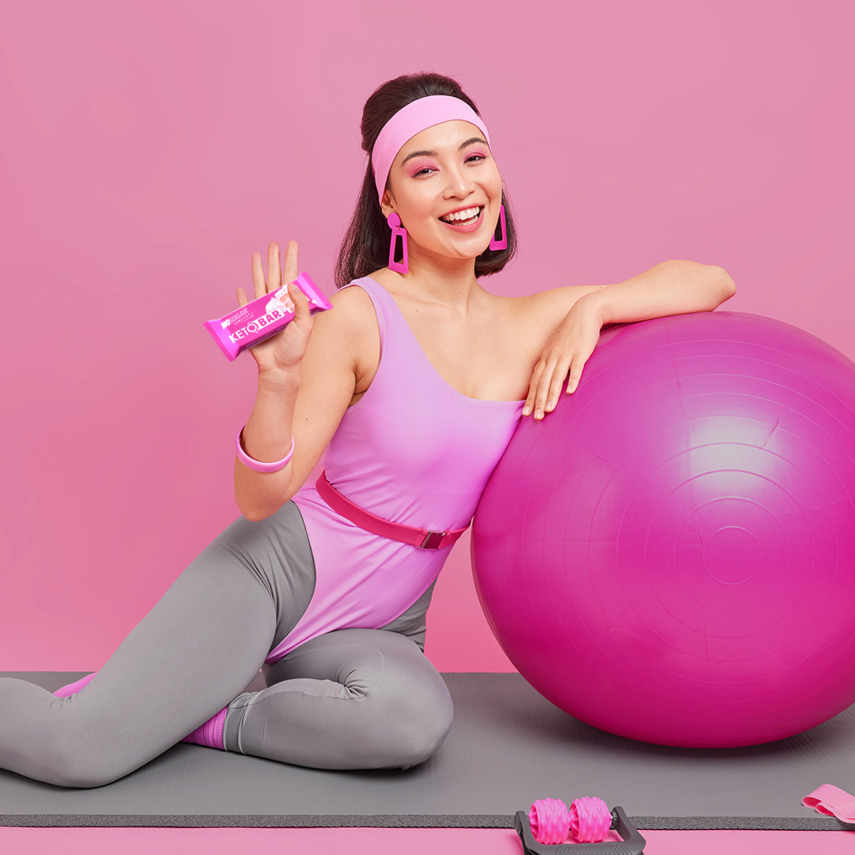 No Sugar Keto Bar Birthday Cake - 12 Bars (New Look!)