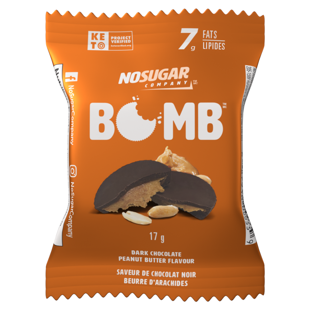 No Sugar Keto Bombs 30ct Mixed (20PB & 10FB) - No Sugar Company