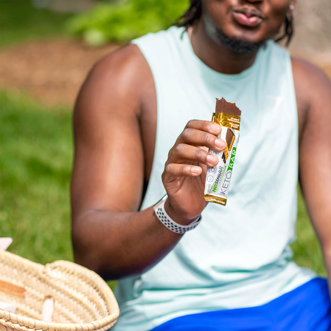 No Sugar Keto Bar Chocolate Peanut Butter - 12 Bars