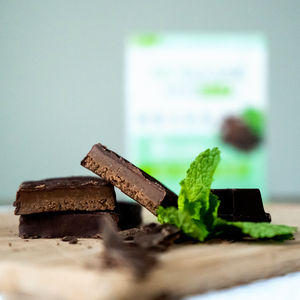 No Sugar Keto Bar Chocolate Mint - 12 Bars, 40g (1.41oz) per Bar