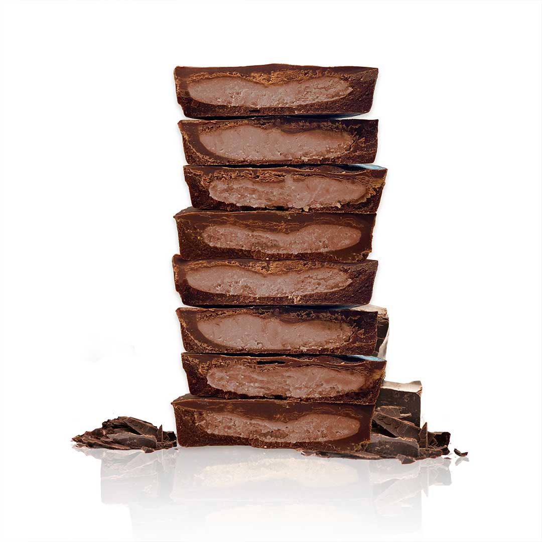 No Sugar Keto Bomb Dark Chocolate Fudge Brownie - 30 Bombs, 17g (0.60oz) per Bomb