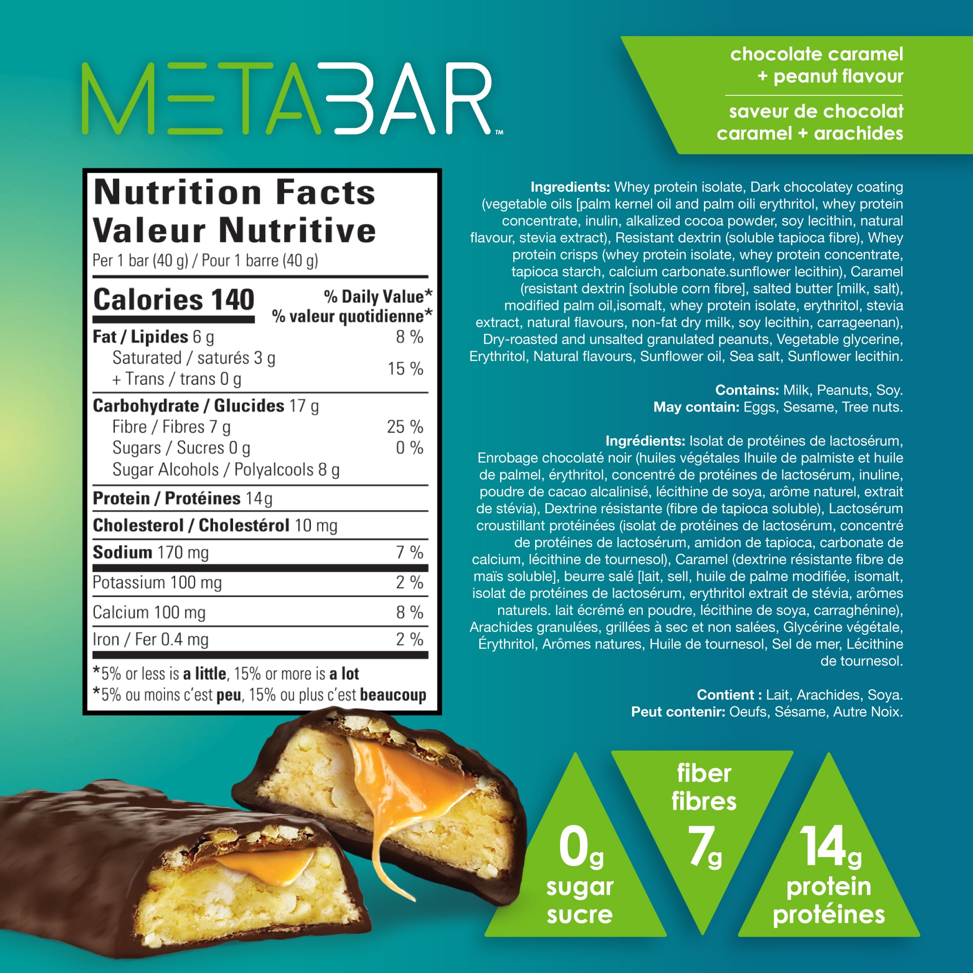 Chocolate Caramel and Peanut variant