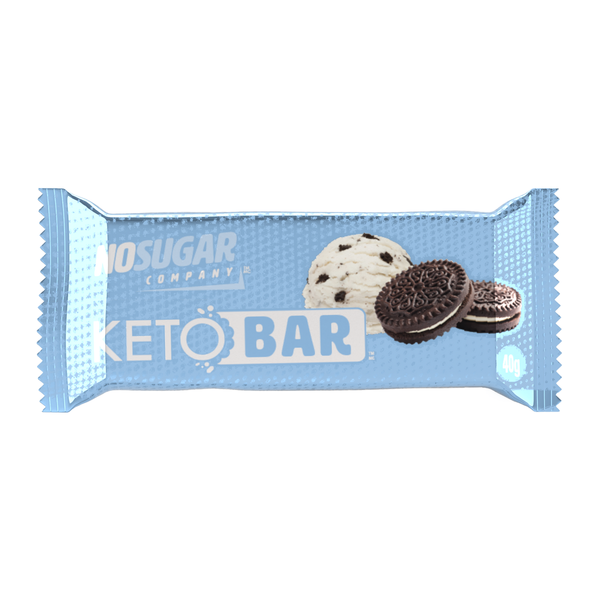 No Sugar Keto Bar Cookies and Cream (New Look!)