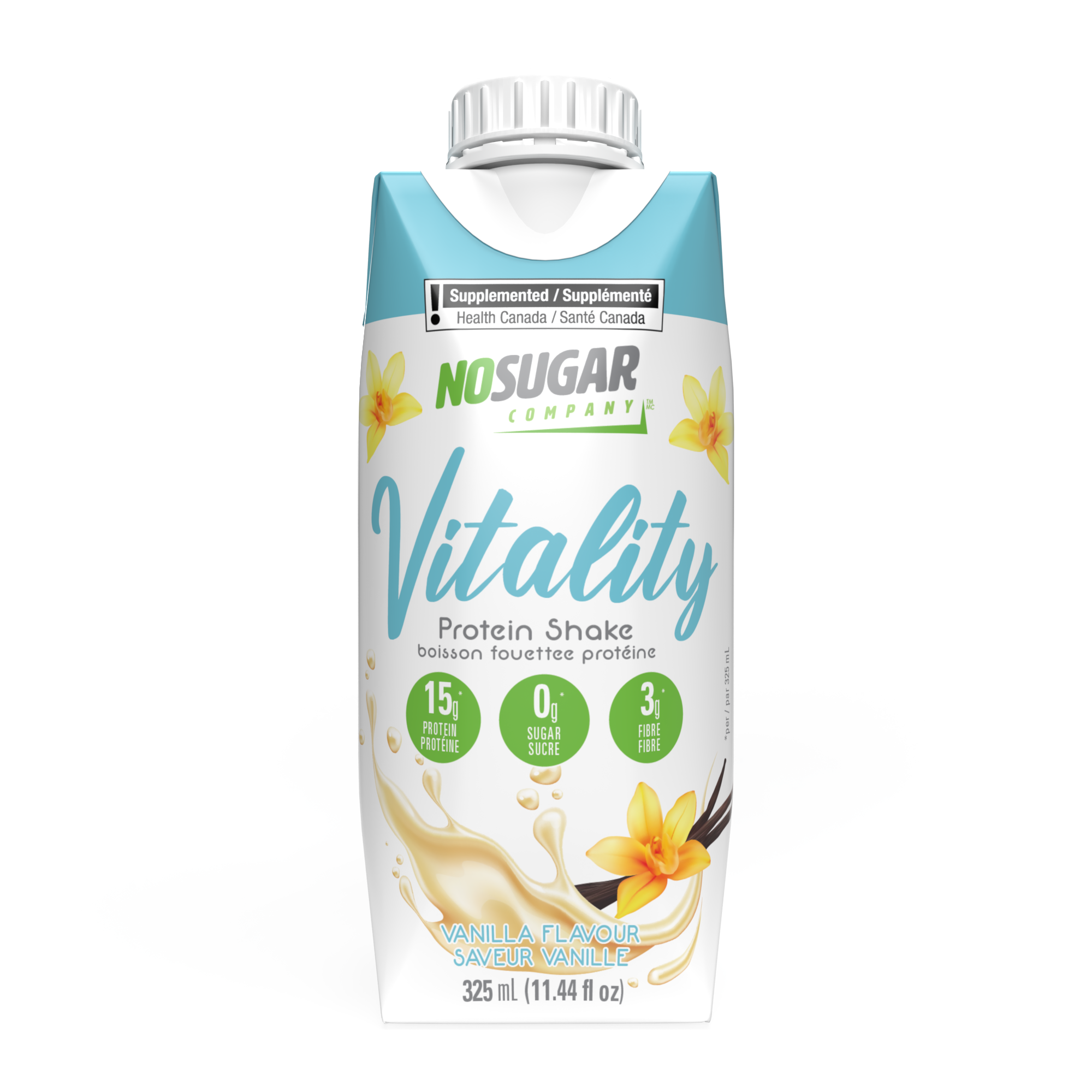 No Sugar Vitality Protein Shake Vanilla