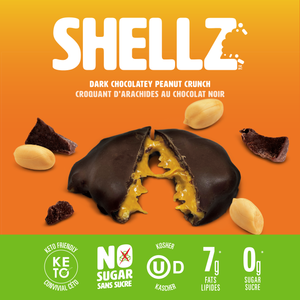 No Sugar Keto Shellz Chocolatey Peanut Crunch - 570g