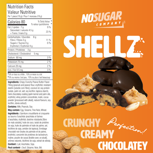 No Sugar Keto Shellz Chocolatey Peanut Crunch - 475g