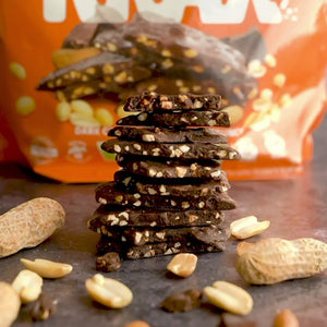 No Sugar Keto Krax Dark Chocolatey Peanut Crunch - 2x 245g bags = 490g