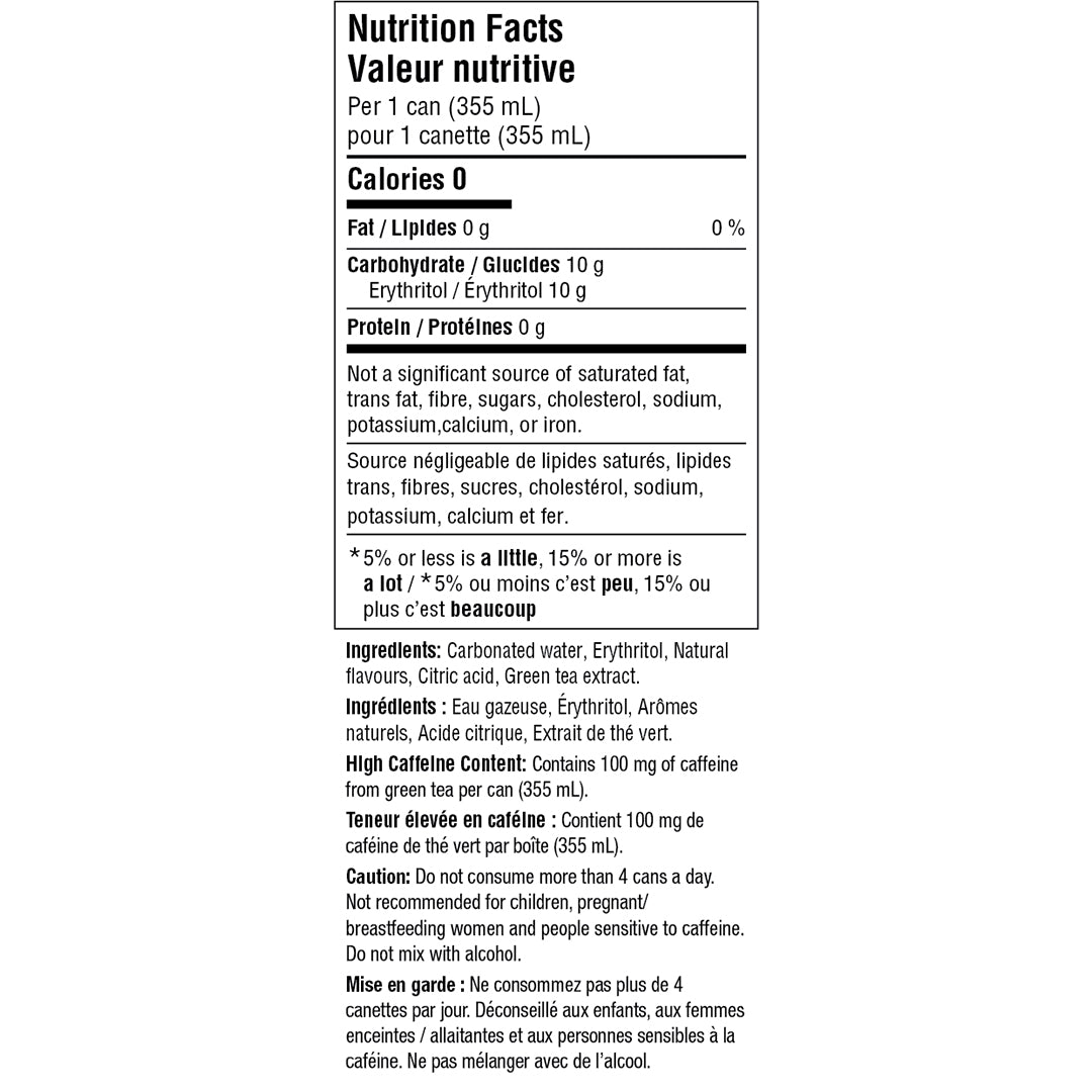 Joyburst Energy Drink Peach Mango - 12 pack