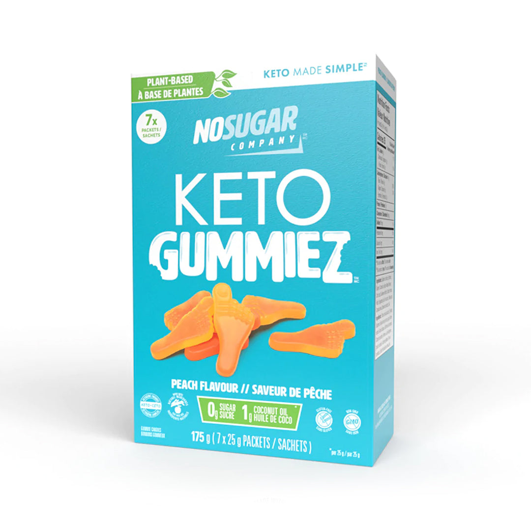 No Sugar Keto Gummiez Peach - 2 boxes, 350g