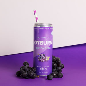 Joyburst Energy Drink Grape - 12 pack