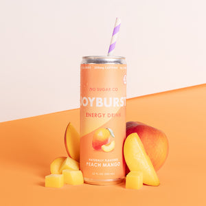 Joyburst Energy Drink Peach Mango - 12 pack